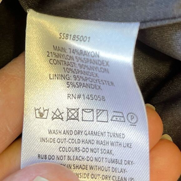 STYLESTALKER Lillian High-Low Black Dress.Size XS - Picture 8 of 11